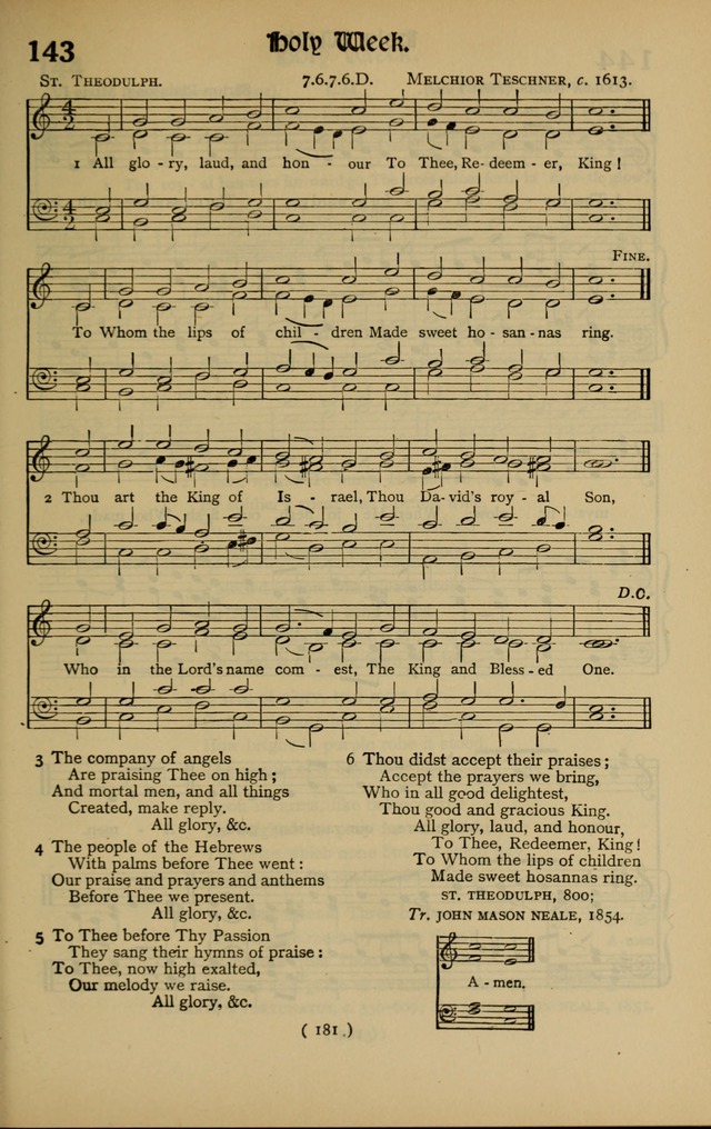 The Hymnal: as authorized and approved by the General Convention of the Protestant Episcopal Church in the United States of America in the year of our Lord 1916 page 251