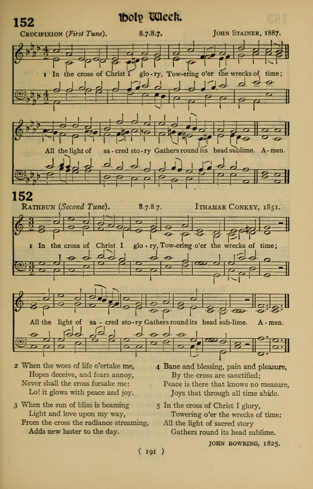 The Hymnal: as authorized and approved by the General Convention of the Protestant Episcopal Church in the United States of America in the year of our Lord 1916 page 261