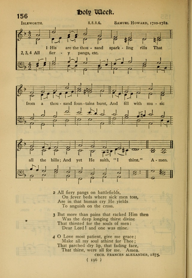 The Hymnal: as authorized and approved by the General Convention of the Protestant Episcopal Church in the United States of America in the year of our Lord 1916 page 266