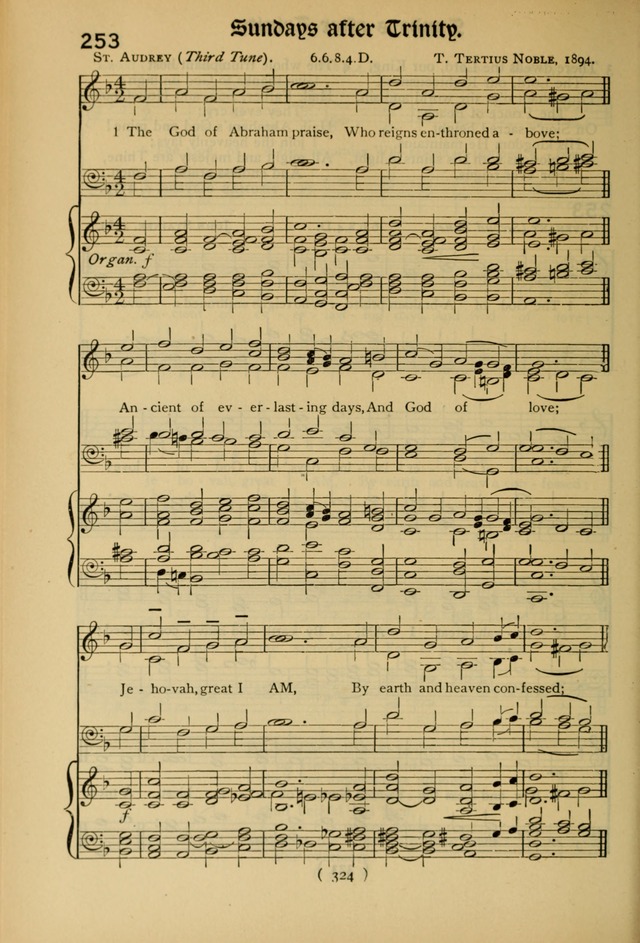 The Hymnal: as authorized and approved by the General Convention of the Protestant Episcopal Church in the United States of America in the year of our Lord 1916 page 399
