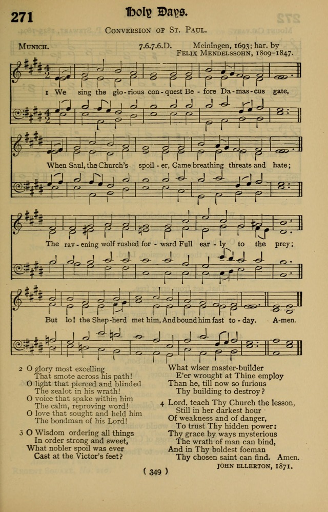 The Hymnal: as authorized and approved by the General Convention of the Protestant Episcopal Church in the United States of America in the year of our Lord 1916 page 424