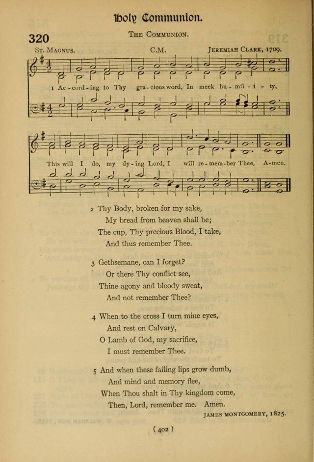 The Hymnal: as authorized and approved by the General Convention of the Protestant Episcopal Church in the United States of America in the year of our Lord 1916 page 477