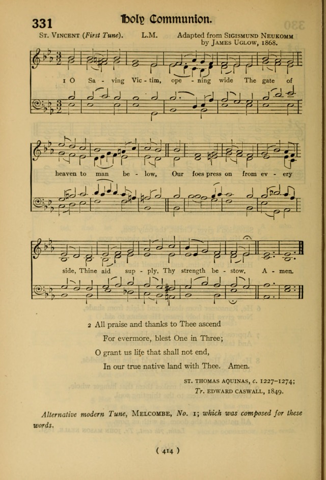 The Hymnal: as authorized and approved by the General Convention of the Protestant Episcopal Church in the United States of America in the year of our Lord 1916 page 489