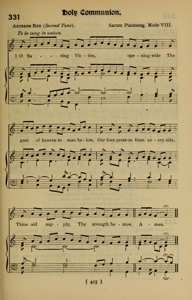 The Hymnal: as authorized and approved by the General Convention of the Protestant Episcopal Church in the United States of America in the year of our Lord 1916 page 490