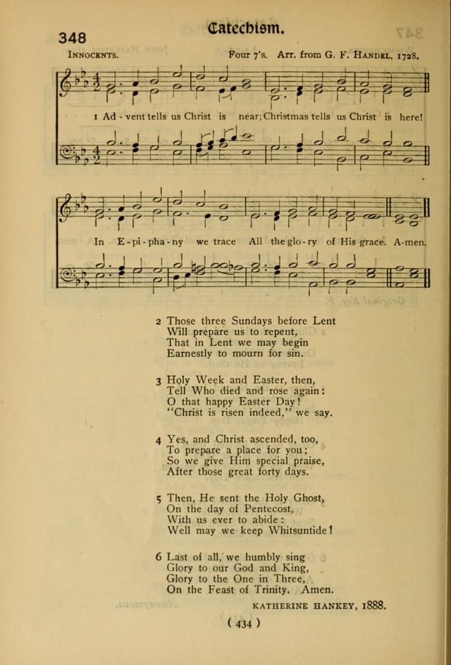 The Hymnal: as authorized and approved by the General Convention of the Protestant Episcopal Church in the United States of America in the year of our Lord 1916 page 509