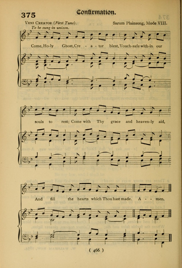 The Hymnal: as authorized and approved by the General Convention of the Protestant Episcopal Church in the United States of America in the year of our Lord 1916 page 541