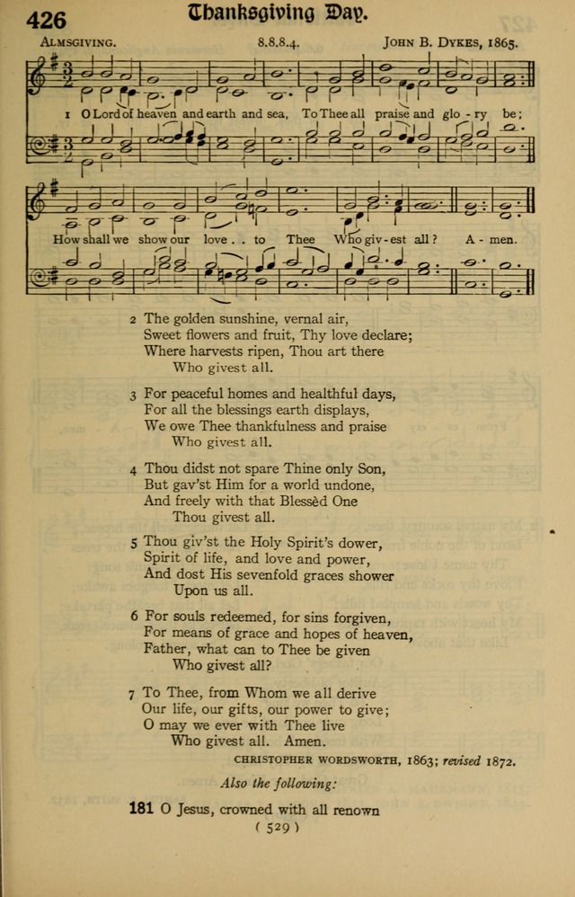 The Hymnal: as authorized and approved by the General Convention of the Protestant Episcopal Church in the United States of America in the year of our Lord 1916 page 604