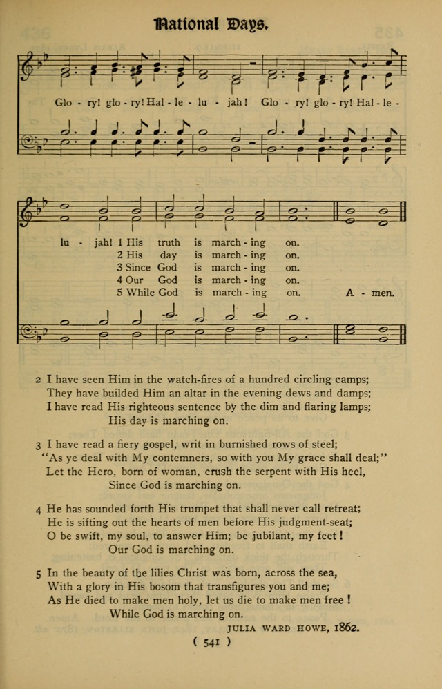 The Hymnal: as authorized and approved by the General Convention of the Protestant Episcopal Church in the United States of America in the year of our Lord 1916 page 616