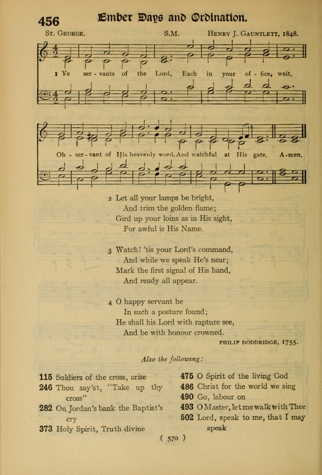 The Hymnal: as authorized and approved by the General Convention of the Protestant Episcopal Church in the United States of America in the year of our Lord 1916 page 645