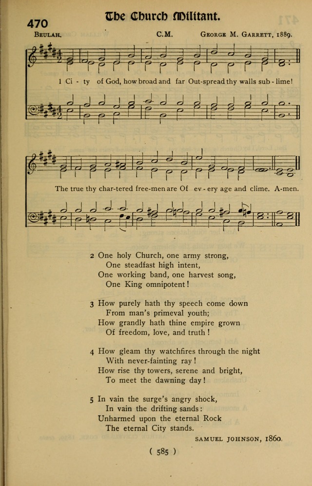 The Hymnal: as authorized and approved by the General Convention of the Protestant Episcopal Church in the United States of America in the year of our Lord 1916 page 660