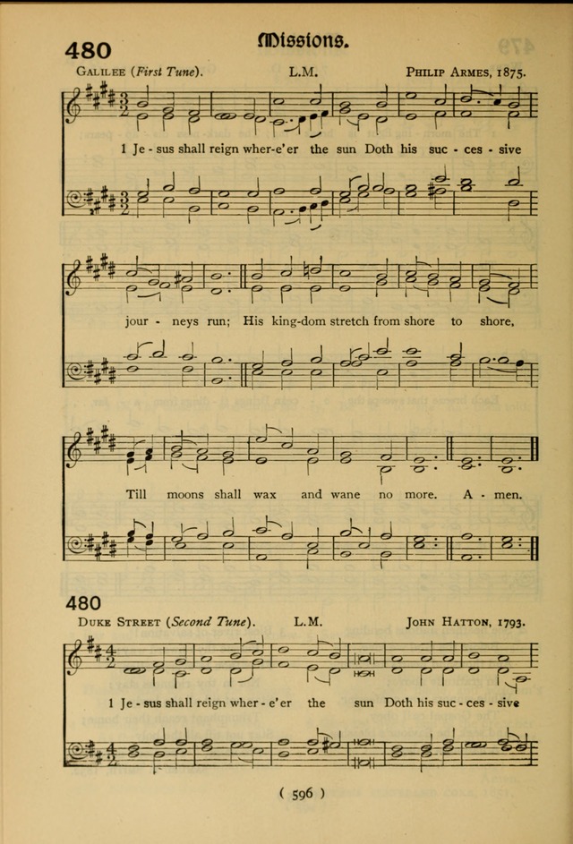 The Hymnal: as authorized and approved by the General Convention of the Protestant Episcopal Church in the United States of America in the year of our Lord 1916 page 671