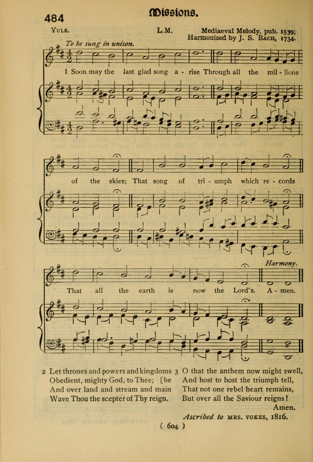 The Hymnal: as authorized and approved by the General Convention of the Protestant Episcopal Church in the United States of America in the year of our Lord 1916 page 679
