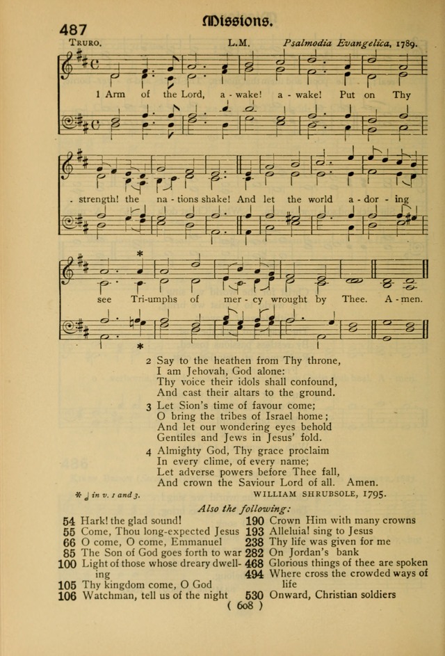The Hymnal: as authorized and approved by the General Convention of the Protestant Episcopal Church in the United States of America in the year of our Lord 1916 page 683