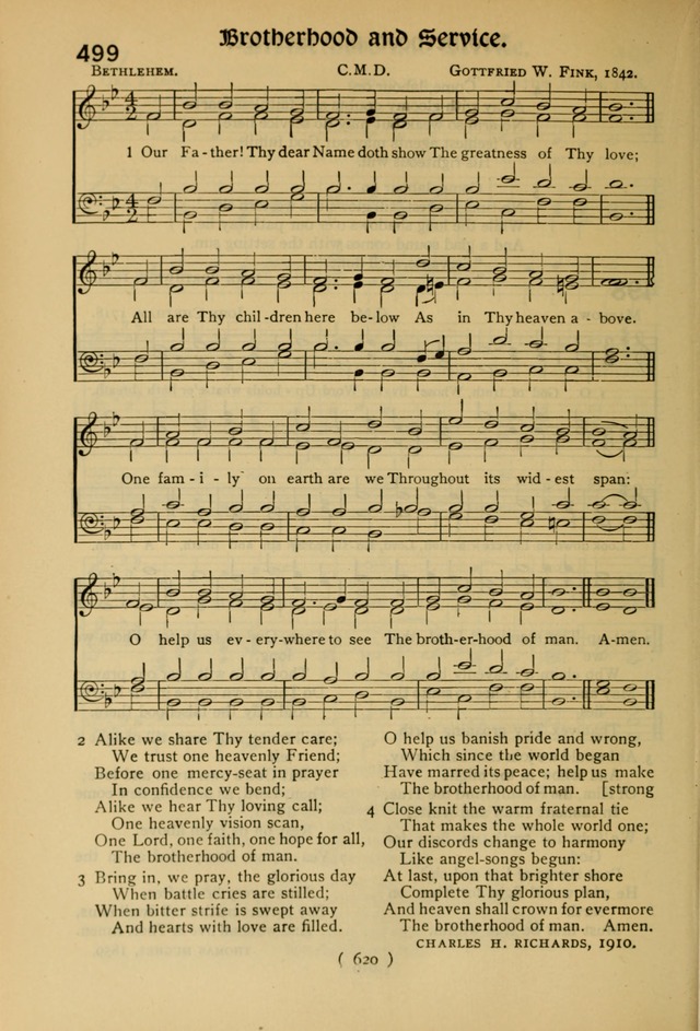 The Hymnal: as authorized and approved by the General Convention of the Protestant Episcopal Church in the United States of America in the year of our Lord 1916 page 695