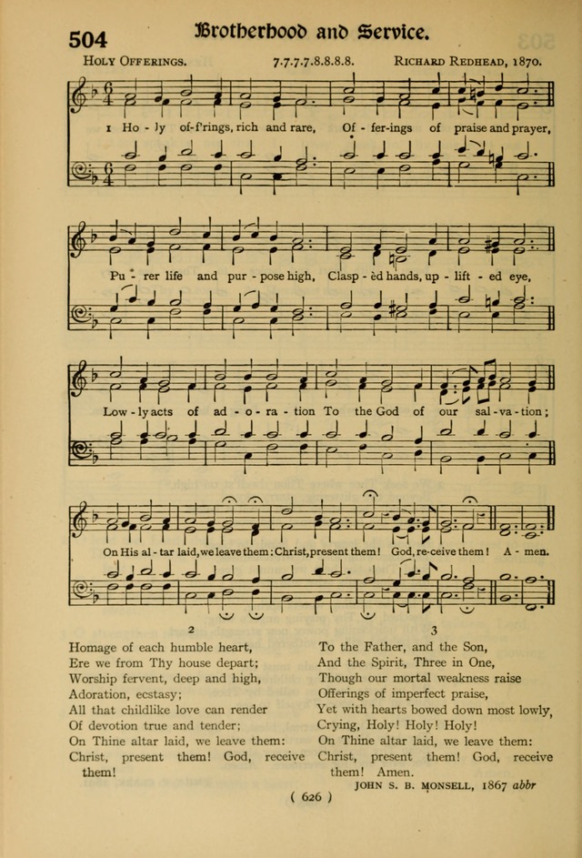 The Hymnal: as authorized and approved by the General Convention of the Protestant Episcopal Church in the United States of America in the year of our Lord 1916 page 701