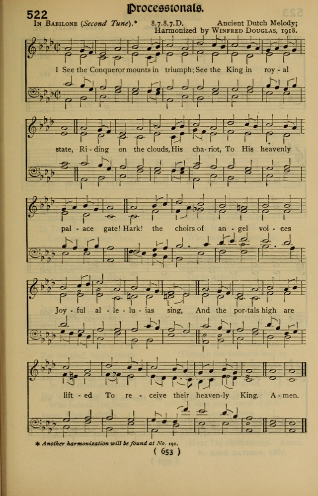 The Hymnal: as authorized and approved by the General Convention of the Protestant Episcopal Church in the United States of America in the year of our Lord 1916 page 728