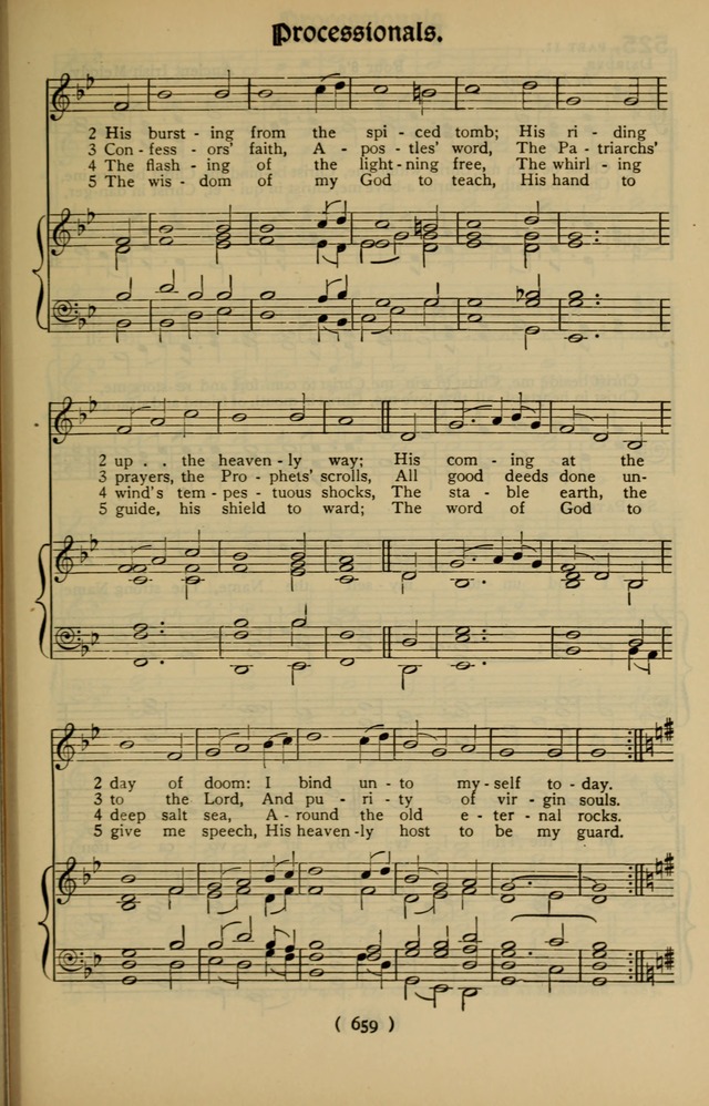 The Hymnal: as authorized and approved by the General Convention of the Protestant Episcopal Church in the United States of America in the year of our Lord 1916 page 734