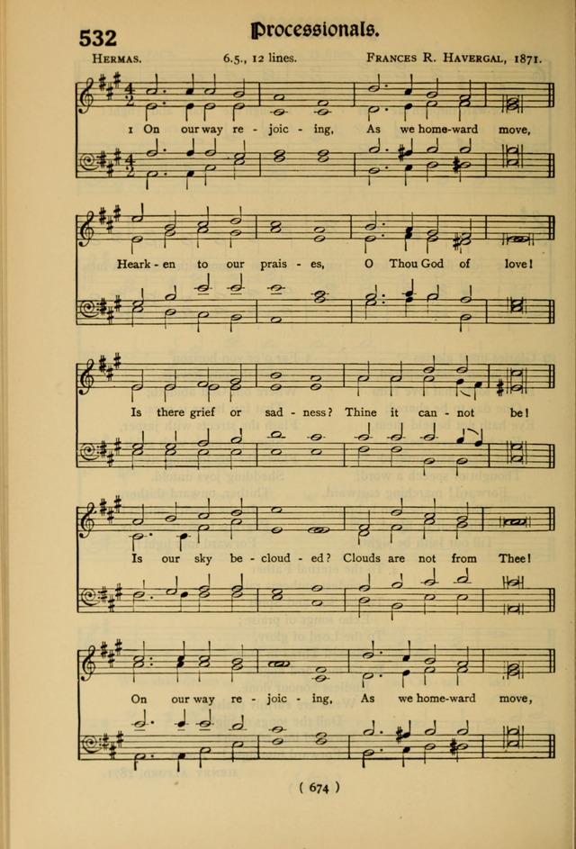 The Hymnal: as authorized and approved by the General Convention of the Protestant Episcopal Church in the United States of America in the year of our Lord 1916 page 749
