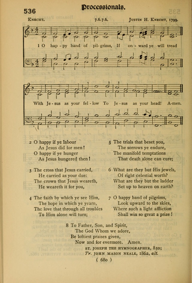 The Hymnal: as authorized and approved by the General Convention of the Protestant Episcopal Church in the United States of America in the year of our Lord 1916 page 755