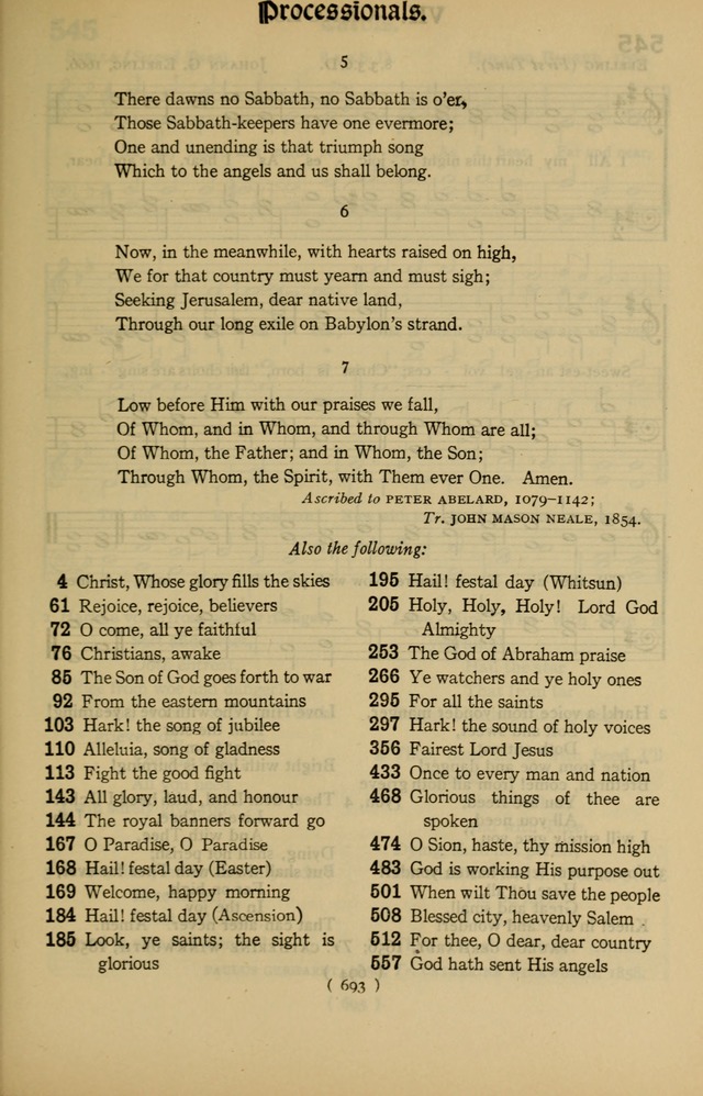 The Hymnal: as authorized and approved by the General Convention of the Protestant Episcopal Church in the United States of America in the year of our Lord 1916 page 768