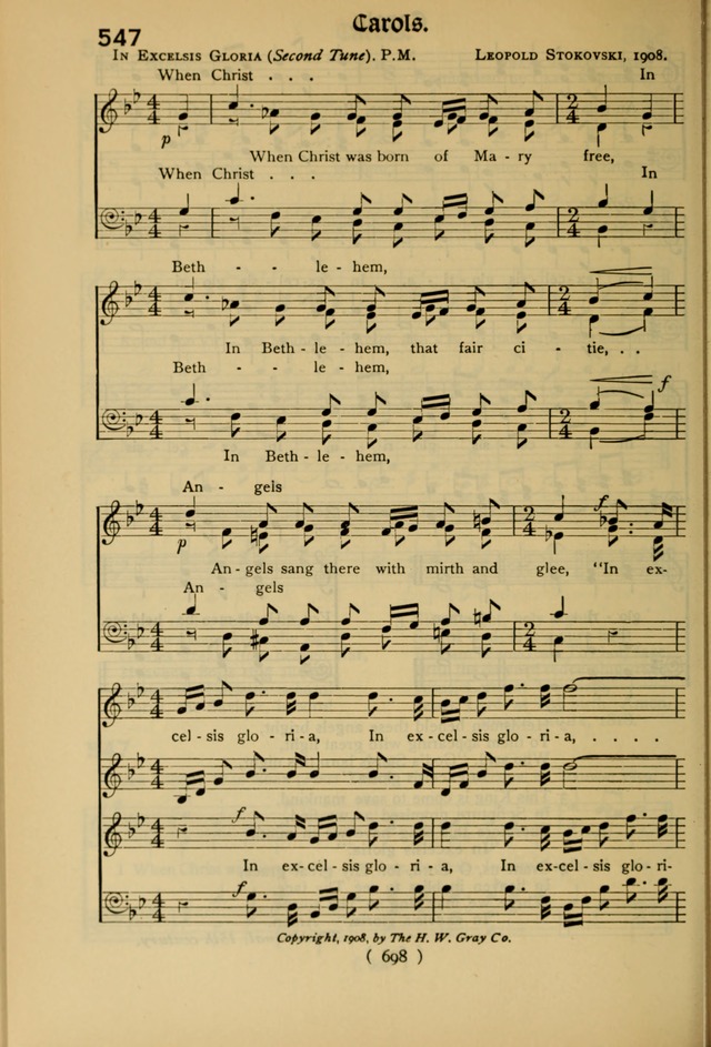 The Hymnal: as authorized and approved by the General Convention of the Protestant Episcopal Church in the United States of America in the year of our Lord 1916 page 773