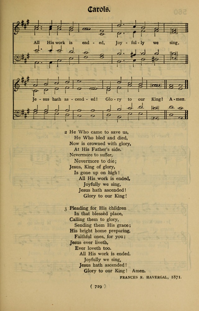 The Hymnal: as authorized and approved by the General Convention of the Protestant Episcopal Church in the United States of America in the year of our Lord 1916 page 794