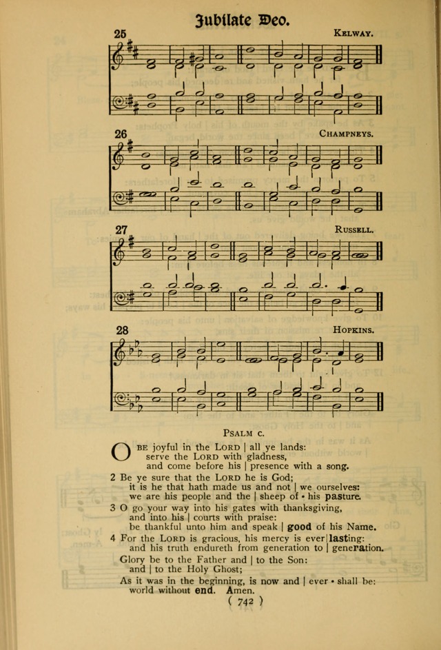 The Hymnal: as authorized and approved by the General Convention of the Protestant Episcopal Church in the United States of America in the year of our Lord 1916 page 817