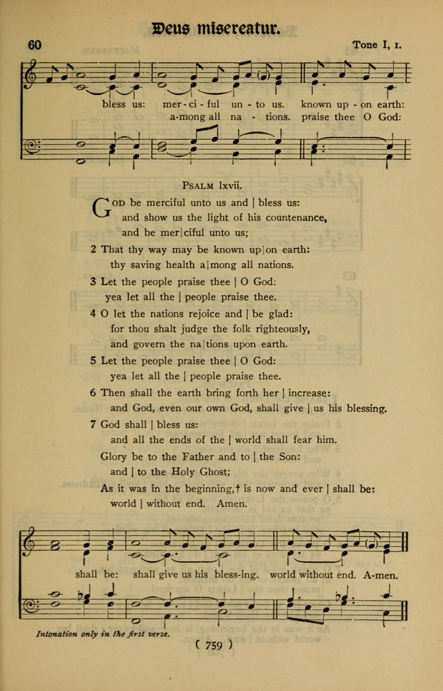 The Hymnal: as authorized and approved by the General Convention of the Protestant Episcopal Church in the United States of America in the year of our Lord 1916 page 834