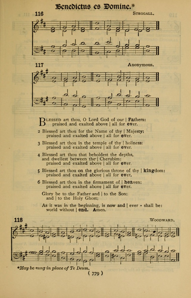 The Hymnal: as authorized and approved by the General Convention of the Protestant Episcopal Church in the United States of America in the year of our Lord 1916 page 854