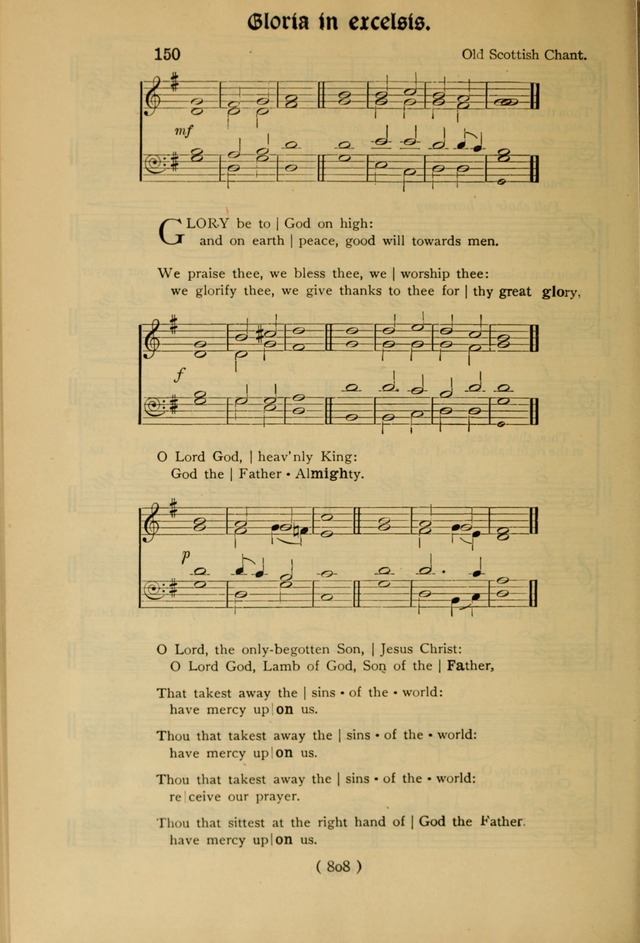 The Hymnal: as authorized and approved by the General Convention of the Protestant Episcopal Church in the United States of America in the year of our Lord 1916 page 883