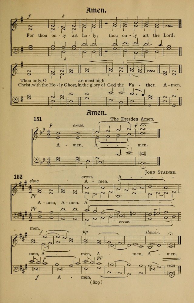 The Hymnal: as authorized and approved by the General Convention of the Protestant Episcopal Church in the United States of America in the year of our Lord 1916 page 884