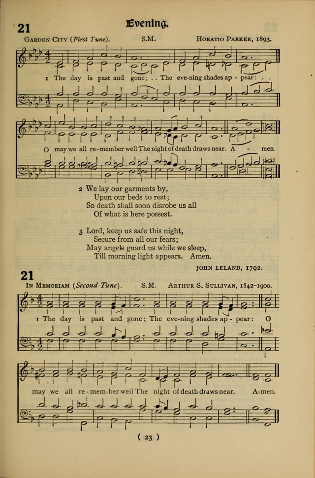 The Hymnal: as authorized and approved by the General Convention of the Protestant Episcopal Church in the United States of America in the year of our Lord 1916 page 93