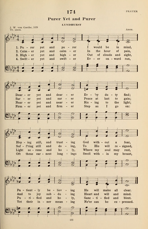 The Evangelical Hymnal page 155