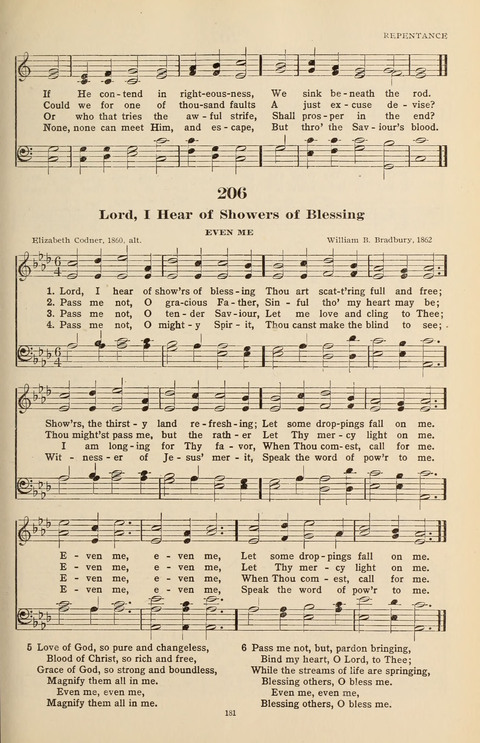 The Evangelical Hymnal page 183