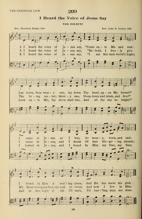 The Evangelical Hymnal page 186