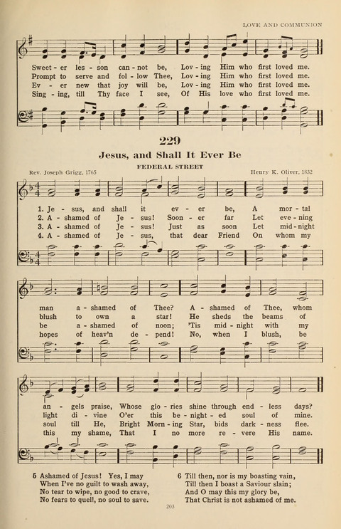 The Evangelical Hymnal page 205
