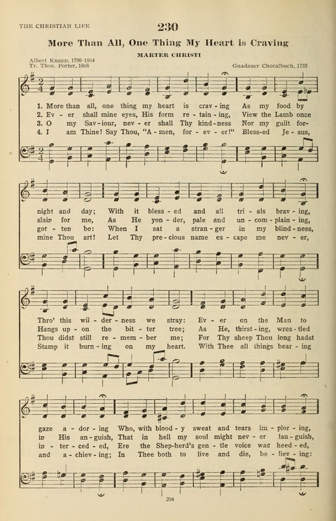 The Evangelical Hymnal page 206