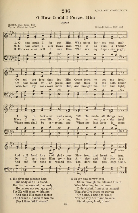 The Evangelical Hymnal page 211