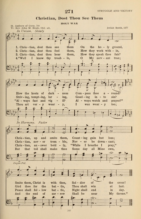 The Evangelical Hymnal page 247