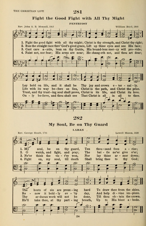The Evangelical Hymnal page 256