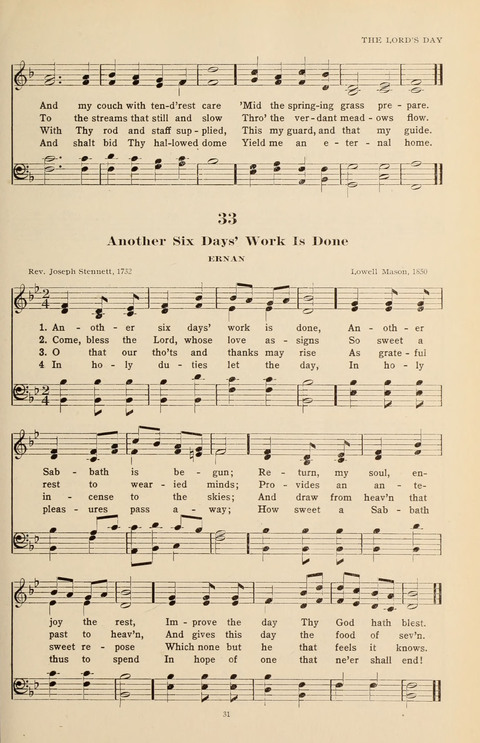 The Evangelical Hymnal page 31