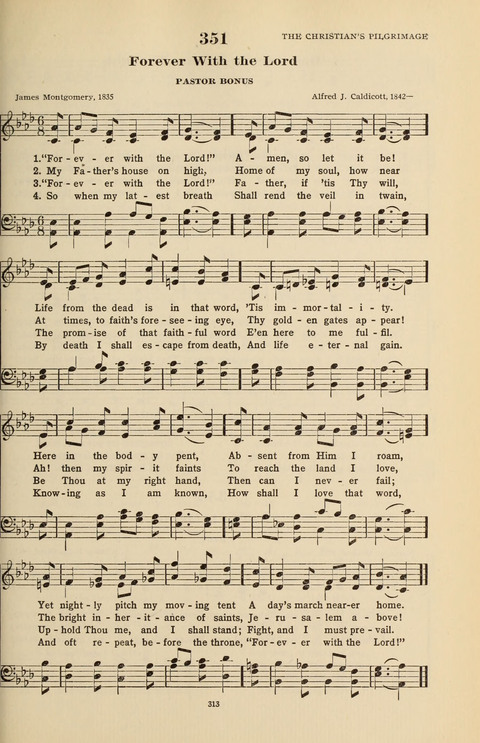 The Evangelical Hymnal page 315