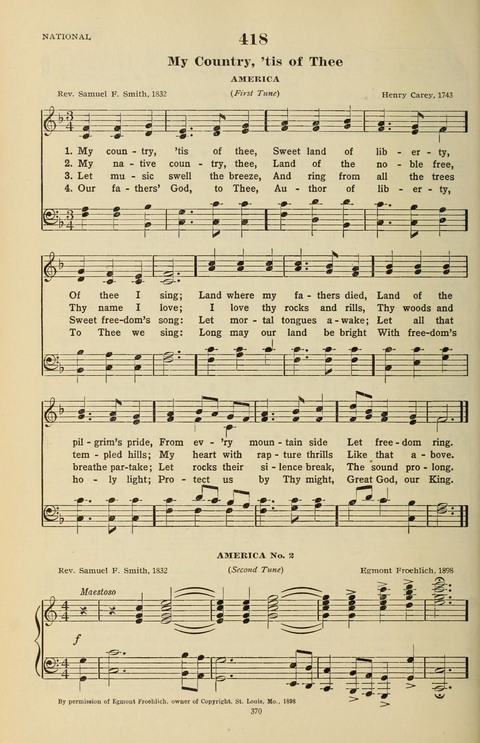 The Evangelical Hymnal page 372