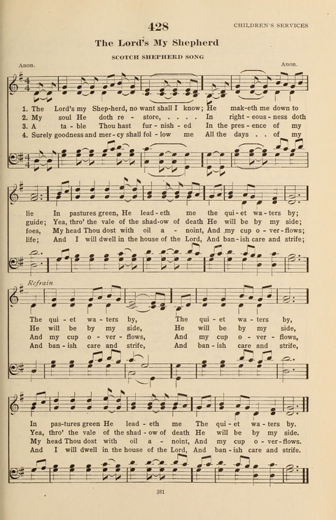 The Evangelical Hymnal page 383