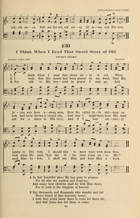 The Evangelical Hymnal page 385