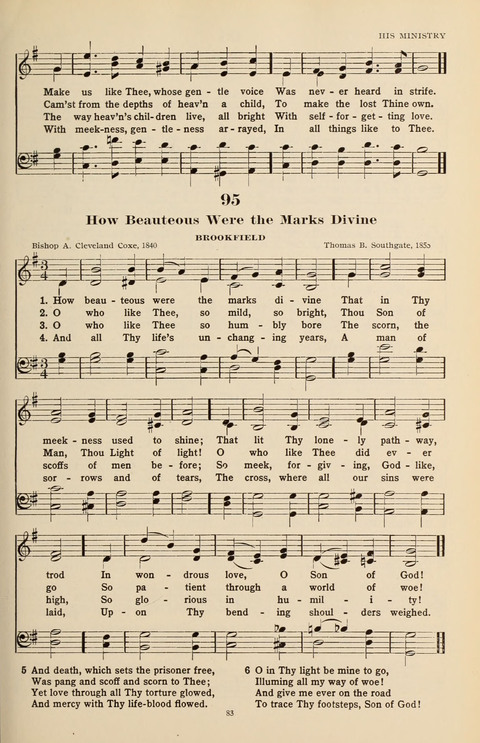 The Evangelical Hymnal page 83