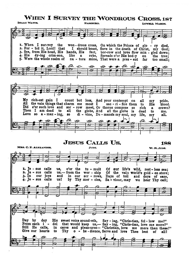 The Excelsior Hymnal page 173