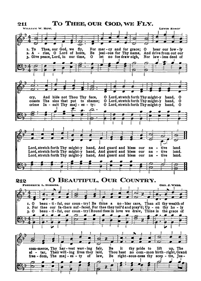 The Excelsior Hymnal page 188