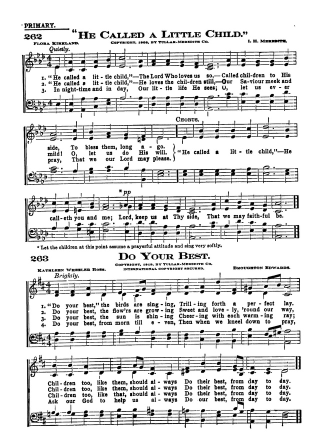 The Excelsior Hymnal page 228