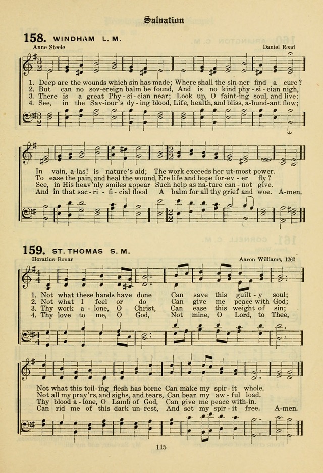 The Evangelical Hymnal page 117